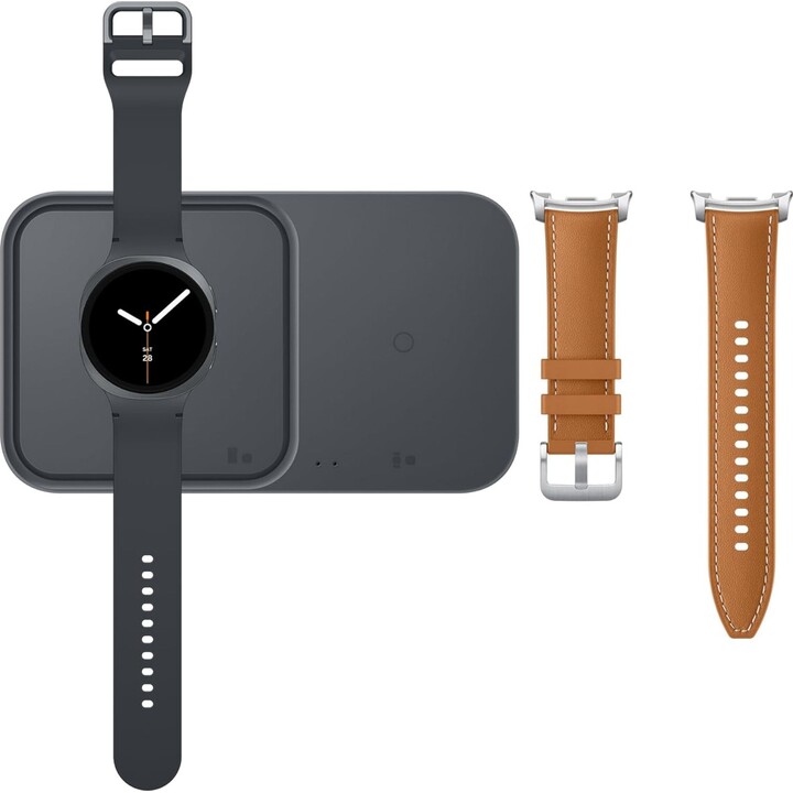 Samsung Galaxy Watch8, 44mm, LTE Bluetooth, AI Smart Watch, 3nm -Prozessor, Health & Sleep Coach, Silber