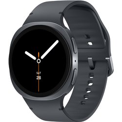 Samsung Galaxy Watch8, 44mm, Bluetooth, AI Smart Watch, Processeur 3nm, Coach Health & Sleep, Graphite, Gray