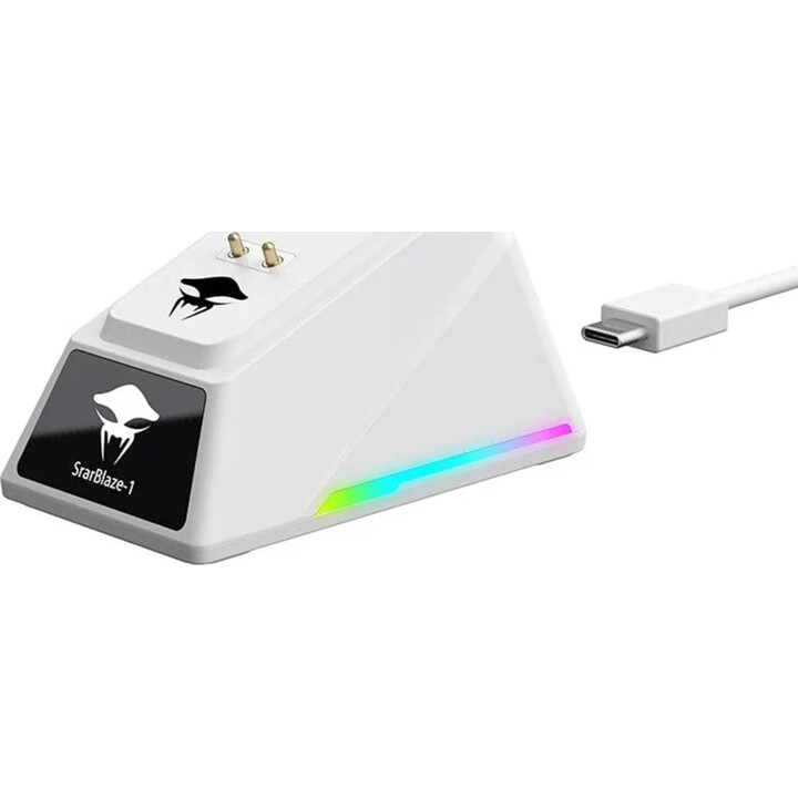 Mouse da gioco Havit StarBlaze-1 (nero e bianco)