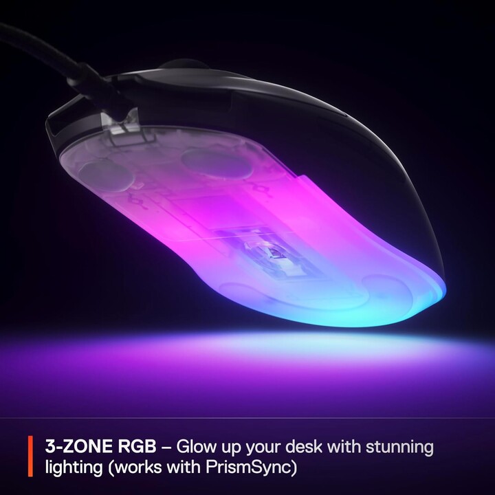 Steelseries Maus - Rival 3 Gen 2 Schwarz (62515)