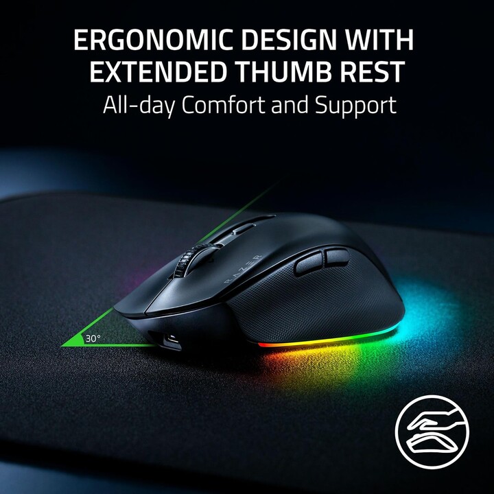 Souris Razer Pro Click V2 (rz01-03900100-r3m1)