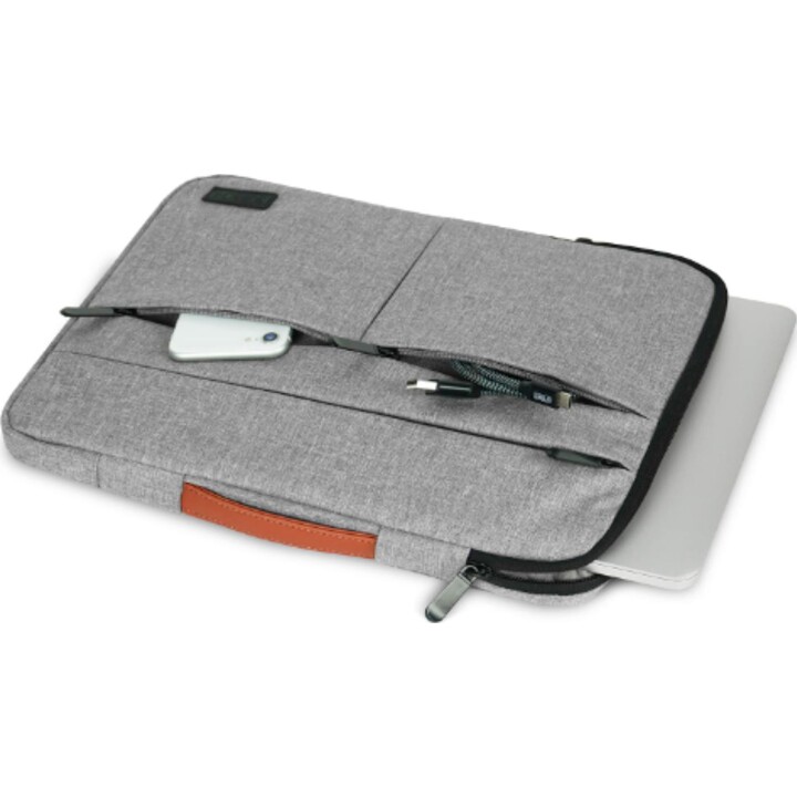 Capa de manga Subblim Air Padding 360 13,3-14" cinza claro