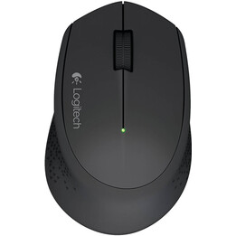 Mouse óptico sem fio RF ambidestro Logitech M280 1000 DPI