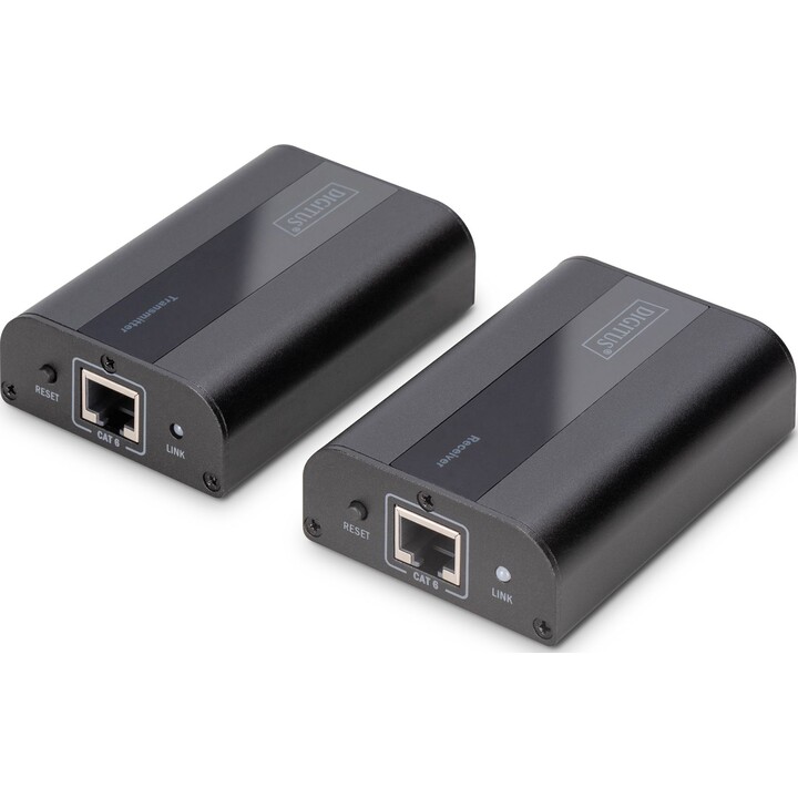 Transmissor e receptor extensor KVM Digitus DS-55204