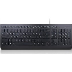 Lenovo 4Y41C68642 USB QWERTY Tastatur US Englisch Schwarz