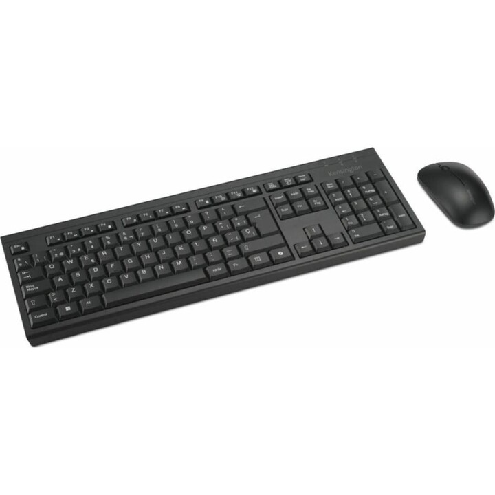 Kensington Combo Teclado y Ratón recargable dual (Bluetooth + dongle 2.4Ghz) KM270 EQ Sostenible - Español