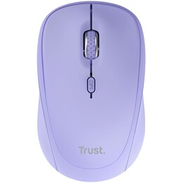 Trust Yvi+ Multi-Device Mini-Funkmaus / Bis zu 1600 DPI / Lila