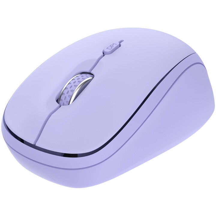 Trust Yvi+ Multi-Device Mini Mouse Wireless/ Fino a 1600 DPI/ Viola