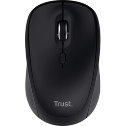 Trust Yvi+ Multi-Device Mini Mouse Wireless/ Fino a 1600 DPI/ Nero