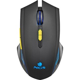 Mouse ngs wireless gmx-200 receptor 2.4ghz 800-1200-2400-3200 dpi bat. 300 mah preto