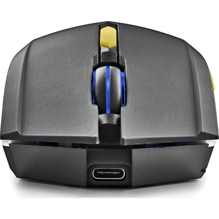 Souris ngs sans fil gmx-200 récepteur 2,4 GHz 800-1200-2400-3200 dpi bat. 300 mah noir