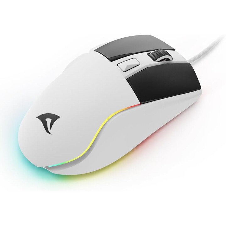 Sharkoon SKILLER SGM35 Gaming-Maus, weiß