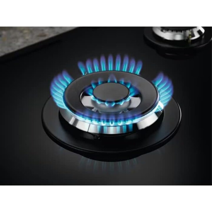 Placa de Gas Integrado Electrolux KGG75362K 74 cm 5 Zonas Negro