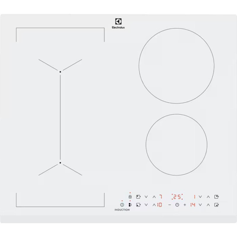 Placa de inducción Integrado Electrolux LIV63431BW 59 cm 4 Zonas Blanco