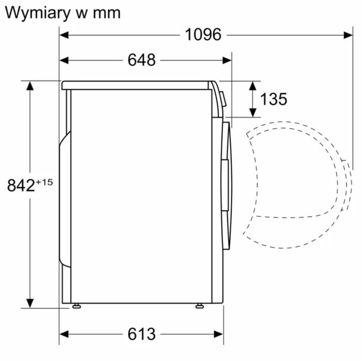 Bosch WQG145APPL Frontlader-Trockner, Weiß