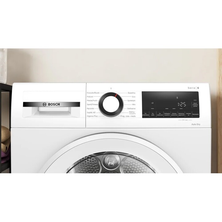 Bosch WQG233DNPL White Clothes Dryer