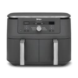 Ninja DZ400EU freidora Doble 9,5 L Independiente 2470 W Freidora de aire caliente Gris