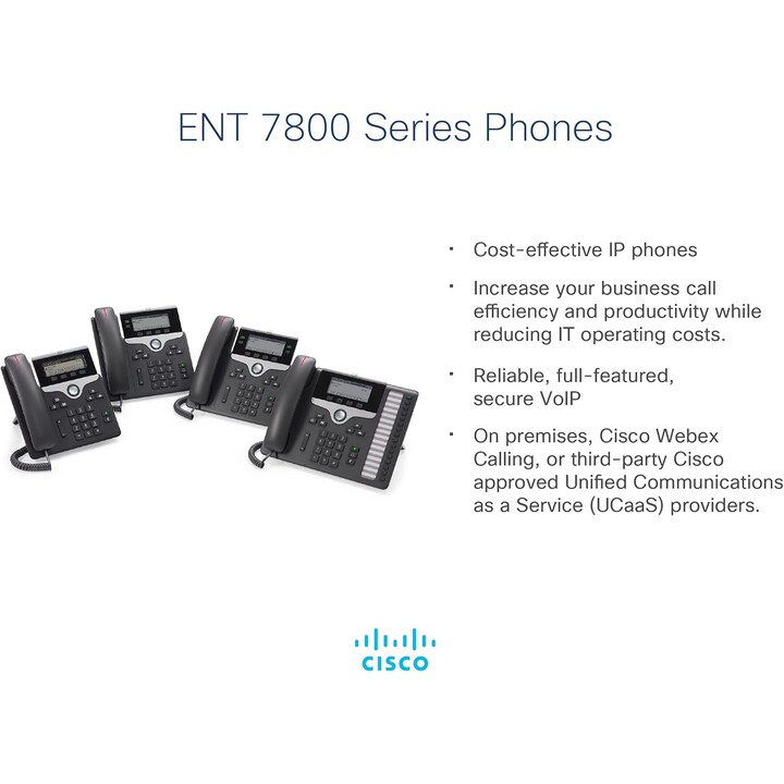 Teléfono IP Cisco 7821