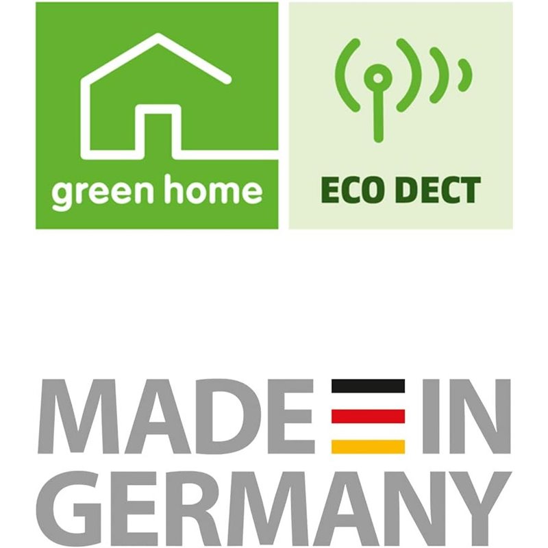 Gigaset E630HX universal handset, Téléphone IP (pour la connexion à votre station de base ou routeur, noir