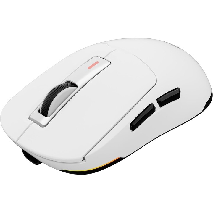 Mouse da gioco Genesis | Zircone 660 | Cablato/Senza fili | 2,4 GHz, Bluetooth, USB | Bianco