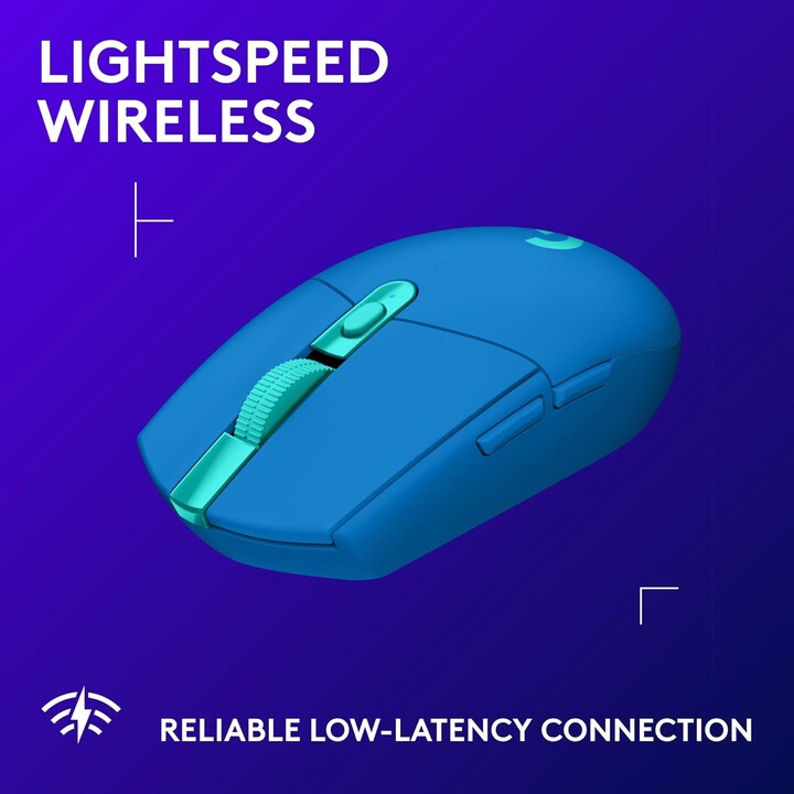 Logitech G305 LIGHTSPEED, Wireless Gaming Mouse, Blue
