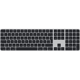 Apple Magic Keyboard avec Touch ID et pavé numérique, allemand, touches noires