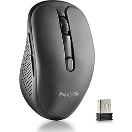 NGS Evo Peep Silent Wireless Mouse/ Rechargeable Battery/ Up to 3200 DPI/ Black