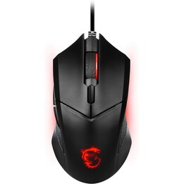 Msi Clutch Gm08 Beidhändige optische USB-Maus Typ A 4200 dpi