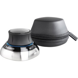 Souris de bureau 3dconnexion Spacemouse Rf sans fil + Bluetooth + USB Type-a 6dof