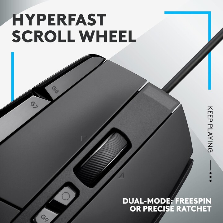 Logitech g g502 x, Wired Gaming Maus, schwarz