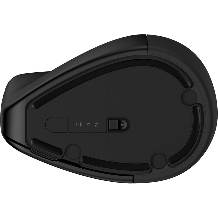 Wireless Bluetooth Ergonomic Mouse/ 2.4GHz HP 925/ Rechargeable Battery/ Up to 1200 DPI/ Black