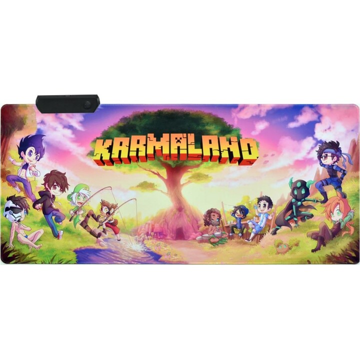 Maillon Gaming Karmaland XXL RGB Mauspad