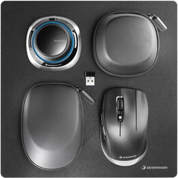 3dconnexion Spacemouse Wireless Kit 2 Mouse destro Rf Wireless + Bluetooth + USB ottico tipo a