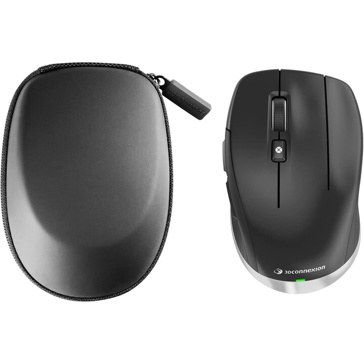 3dconnexion Spacemouse Wireless Kit 2 Mouse destro Rf Wireless + Bluetooth + USB ottico tipo a