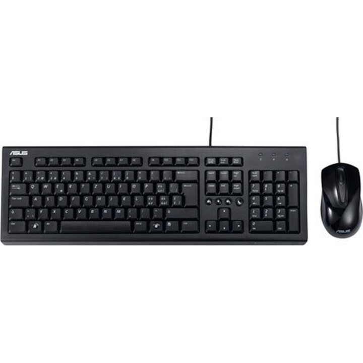 U2000 Tastatur Maus/schwarz/sp