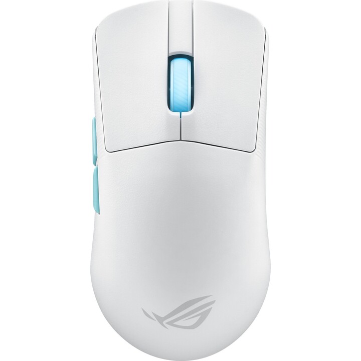 Asus Rog Keris Ii Ace Wireless Aimpoint Weiße rechte Maus RF Wireless + Bluetooth + USB Typ A optisch 42000 Dpi