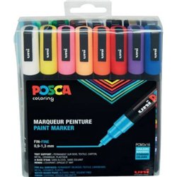 Posca Uni PC-3M Marcadores (Conjunto de 16)