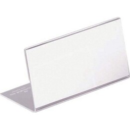 DURABLE 805519 Porte-nom de table en acrylique transparent