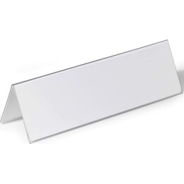 DURABLE 805319 table name holder transparent 105/210x297 mm