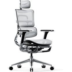 Diablo V-Master Gaming Chair: Black and White