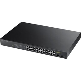 Zyxel GS1900-24HP Managed Gigabit Ethernet (10/100/1000) 1U Black