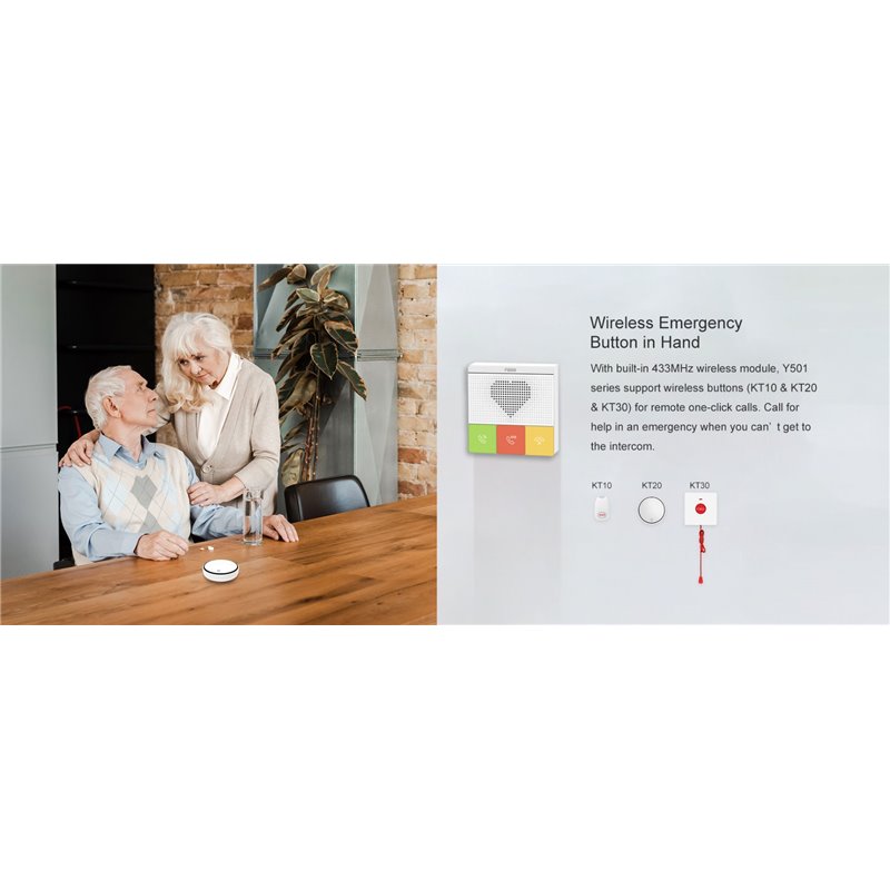 Fanvil Y501-Y SIP Interphone de soins de santé