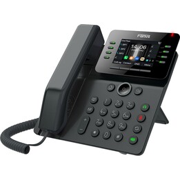 Fanvil V63 Telefono IP, Gigabit Ethernet, 6 righe, Wi-Fi, Bluetooth, 1000 Contatti, Black