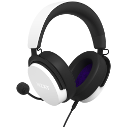 Fones de ouvido Nzxt Relay com microfone, DTS, branco