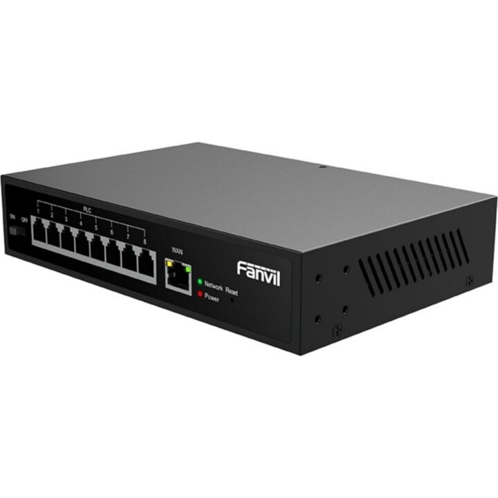Fanvil PN8 8 Port Fast Ethernet Switch Rackmount Stackable Unmanaged