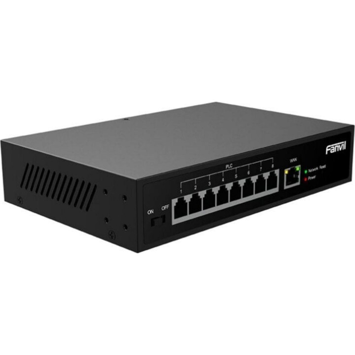 Fanvil PN8 8 Port Fast Ethernet Switch Rackmount Stackable Unmanaged