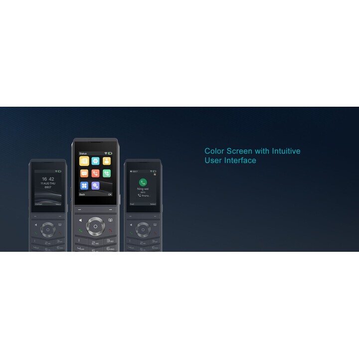 Fanvil W611W V2 Telefone Wi -Fi portátil SIP Wi-Fi - SIP - WLAN