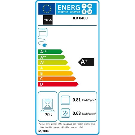 Teka multifuncional HLB 8400 70L 3215W A+ Black