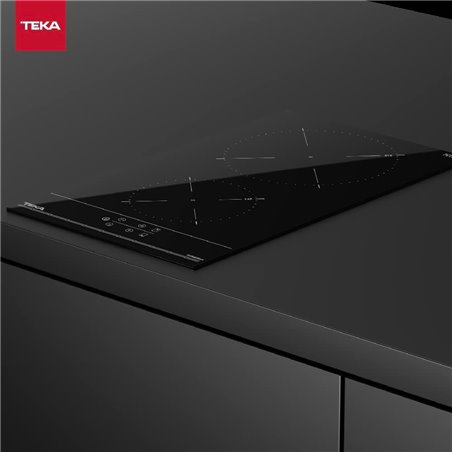 Placa de Inducción Teka IBC 32000 TTC 62cm 2 Zonas Negro