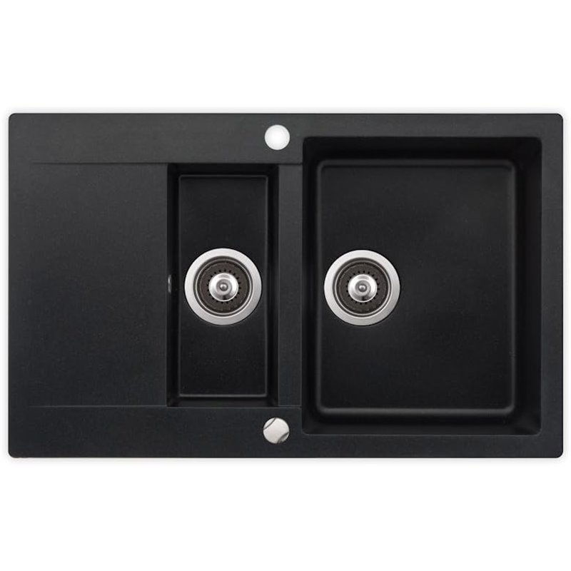 Fregadero de Cocina Teka Clivo 60 B-TQ Negro